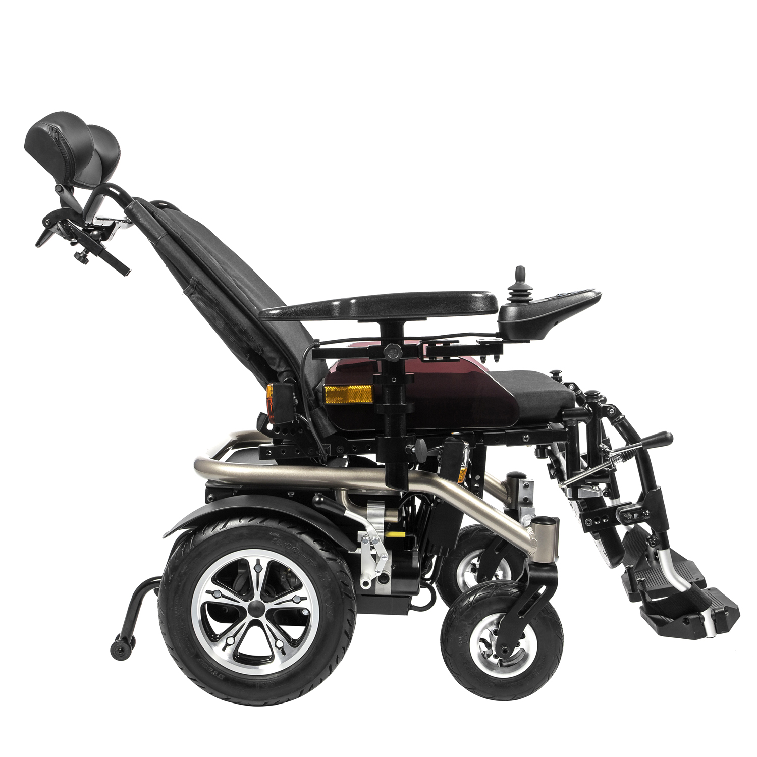 Кресло-коляска инвалидная ORTONICA Pulse 250 с электроприводом, до 125кг (ширина сиденья 40,5см) - 7